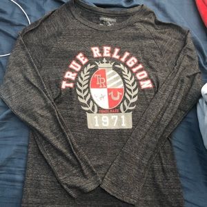 True Religion long sleeve shirt sz Large